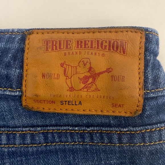 True Religion Stella Jeans Size 28 Made In The USA - Picture 5 of 8
